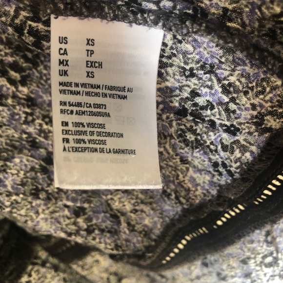 ❤️American Eagle Outfitters Strappy Viscose Dress Size XS - Picture 4 of 6